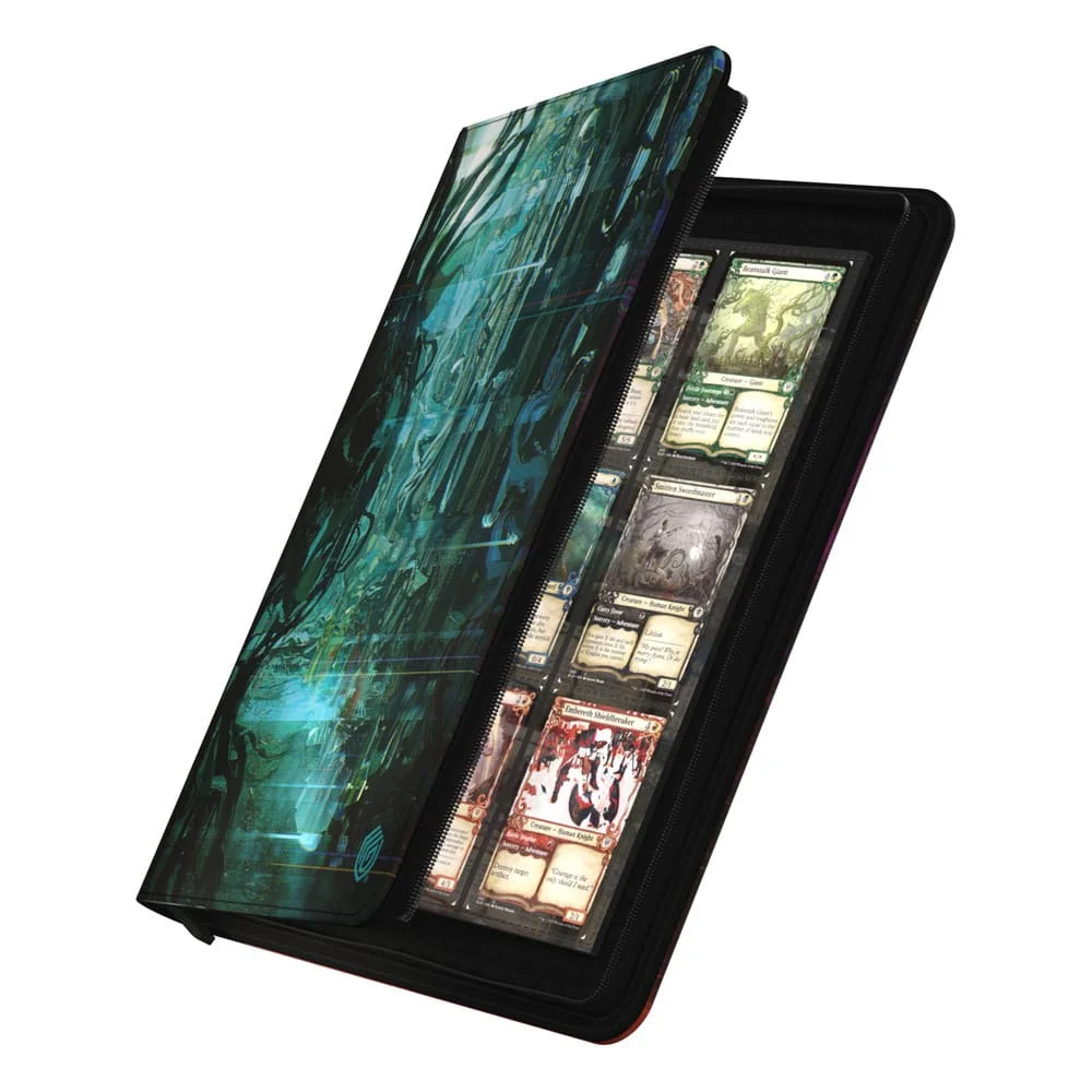 Ultimate Guard Zipfolio 18-Pocket Xenoskin (360 double-sleeved cards) Magic: The Gathering "Duskmourn: House of Horror" - Walk-In Closet